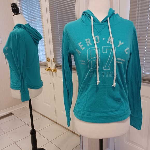 4/$40 Hooded Long Sleeve Tee - Size Small - Picture 2 of 7